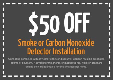 Discounts on Smoke or Carbon Monoxide Detector Installation