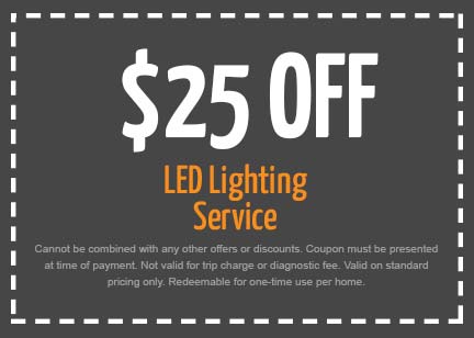 Discounts on LED Lighting Service