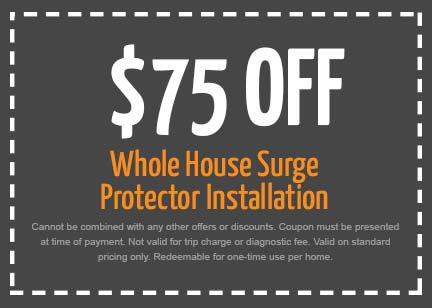 Discounts on Whole House Surge Protector Installation