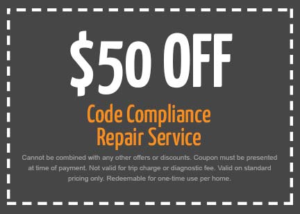 Discounts on Code Compliance Repair Service
