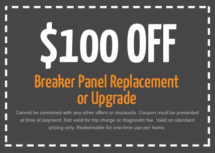 Discounts on Breaker Panel Replacement or Upgrade