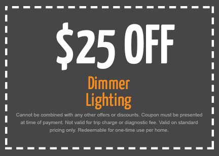 Discounts on Dimmer Lighting